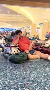 486K views · 1.2K reactions | Sleeping man in airport | Lessons Learned In Life | Facebook