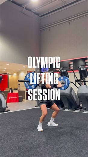 Elevate Strength & Performance on Instagram: "OLYMPIC LIFTING SESH FT. Yousef 🏋🏽‍♂️ Train with me as I go through an Olympic Lifting session. Todays sesh was focused on -Clean & Jerks -Squat Cleans -Conditioning Been working a lot lately on my Olympic lifting technique and working with different variations and complexes. Really enjoying this part of my training. More to come 🔜 #gym #strength #conditioning #performance #athletic #movement #functionaltraining #workout #training #coach #trainer 