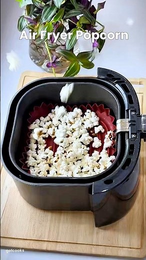 The Best Air Fryer Popcorn 🍿 Ready in 10 Minutes!