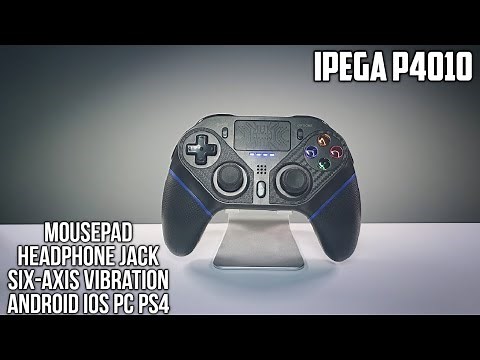 iPega P4010 Gamepad Unboxing/Review! Controller with mousepad/headphone jack/Six-axis Vibration