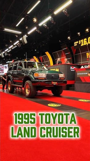 1995 Toyota Land Cruiser. #classiccarauction #toyotalandcruiser #shorts #viralshorts