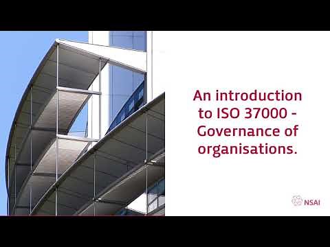 An introduction to ISO 37000 - Governance of organisations