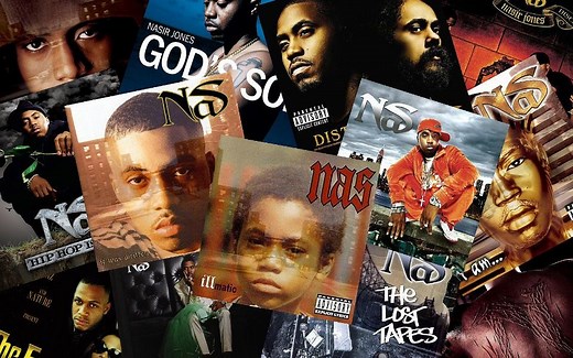说唱标杆Nas 最经典的10张专辑 (自制)