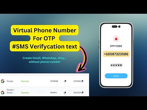 Step by Step Guide: Rent phone number for SMS verification | Virtual Phone Num For OTP