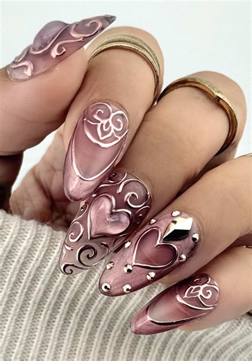 Rose Gold Nails Tutorial with TinoVo Products