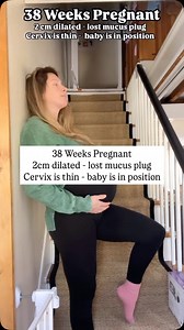When will this baby be born? Could be tonight, could be tomorrow, could be 2 weeks! I know one wants to hear it, but dilation, losing your mucus plug, and a thin cervix (effaced) doesn’t really mean labor is coming Can it? Sure. But technically, you could sit with these stats for 3 days, a week, etc! Basically, you’re water breaking is one of the best (or most true signs) that your baby will be born relatively soon! But, before I seem like a jerk for saying that, let me also say that what she’s 