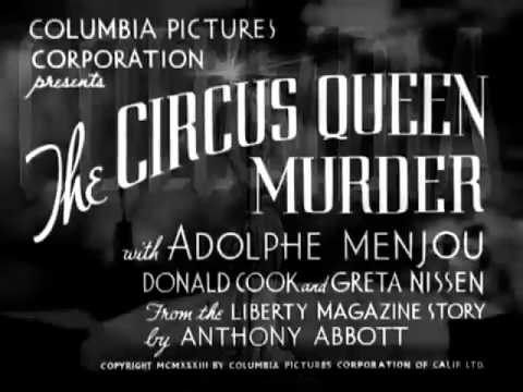 The Circus Queen Murder (1933) - Full Movie | Public Domain | Classic Crime Mystery