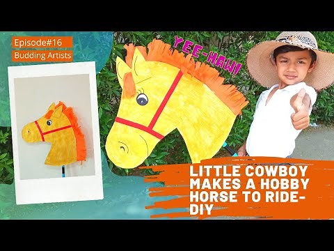 How to make a stick hobby horse | DIY-Craft Horse