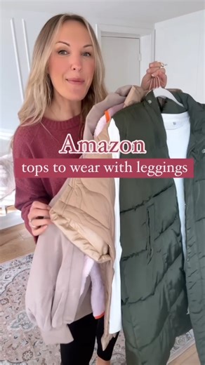 3.5K views · 20 reactions | Staple tops you need this fall and winter when wearing leggings!! Comment TOPS and I'll send you a ! LinkDM *043* | Carly Heasley | Facebook