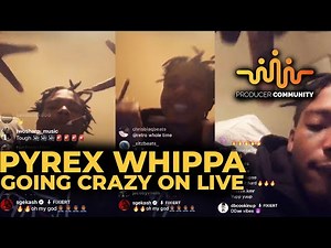 PYREX WHIPPA GOING CRAZY ON LIVE 🤯🔥