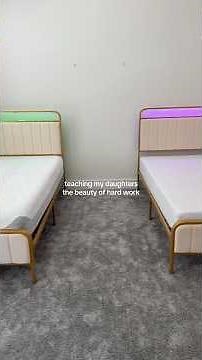 Twin beds for our girls’ room✨