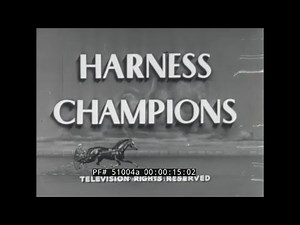1951 HARNESS CHAMPIONS HORSE RACING AT THE HAMBLETONIAN AT GOSHEN NEW YORK 51004a