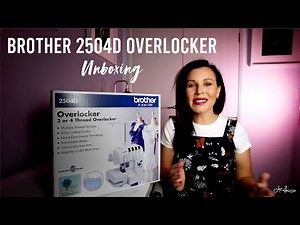 Brother 2504D Overlocker Unboxing
