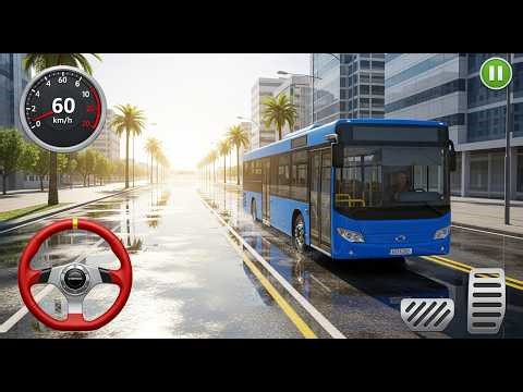 Bus Simulator 2023 - Real Bus Driving Game | Android Gameplay