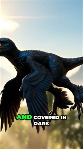 Microraptor: The Amazing Tiny Dinosaur of Ancient Forests! #shorts