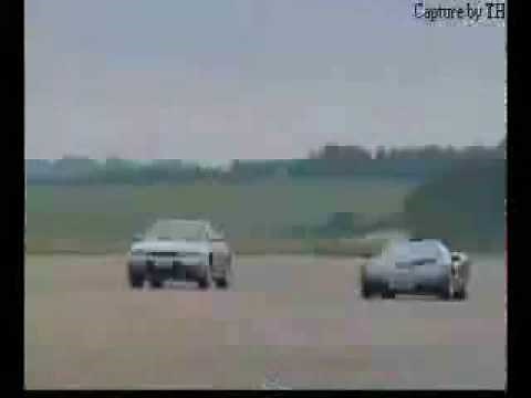 Top gear Mclaren F1 vs Nissan Skyline GT R R33 drag race