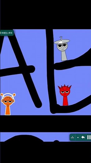 Sprunki Goes Crazy Around Letters! 😂🎶 | Algodoo Animation