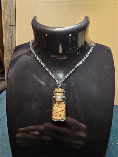 Handcrafted Luck/protection Jar Pendant Necklace - Etsy