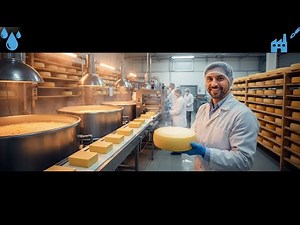 How It’s Made: Cheese in a Modern Factory | Milk to Finished Cheese Step-by-Step