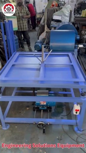 Vibrating Table for Perfect Finish 💥 #IndustrialMachinery #Concrete #Manufacturing