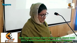 Govt. Degree College Sopore organised an Alumni meet 2021 in which Prominent Personalities K9 MEDIA REPORT BY SHOWKET SHAH WHATSAPP NO 7006302928. members of civil society were invited among these were Prof. M.A Charoo, Prof. Mushtaq Ahmad both former Principals of the college, Prof Mehraj ud din,Prof. AbdulRashid Dar,Mr. Hasmatullah Hashmi (President Trades Federation Sopore), Mr. Javid Ahmad Bhat (President industrial association Sopore), Mr. Aashiq Hussain Zaki Famous social Activist & Genera