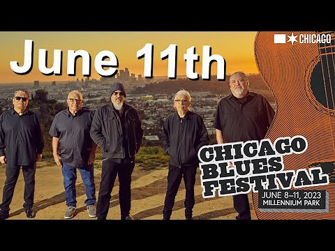 2023 Chicago Blues Festival at the Jay Pritzker Pavilion — June 11th