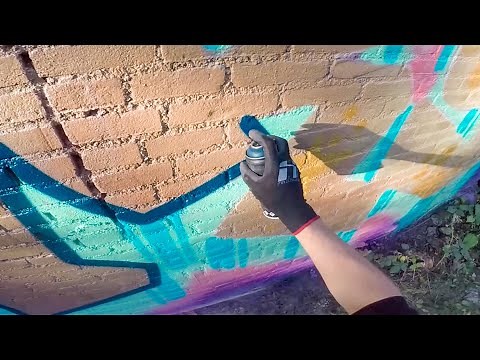 Graffiti JUNKY - Full Colour Graffiti Wall