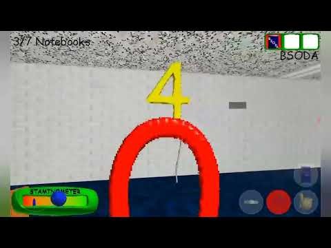 Baldi's Basics Classic Remastered Android Port - Demo Style Gameplay