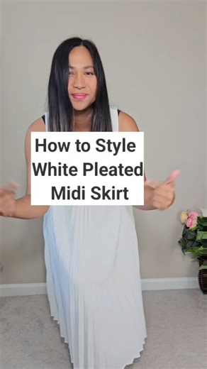 1.1K views · 31 reactions | Guide to Styling a White Pleated Skirt...