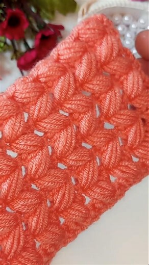 omg**different technique‼️ crochet pattern model #crochet #knitting #tunisian