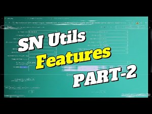 Sn Utils Features in ServiceNow Boosting Your Productivity PART2