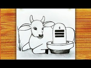shivling easy drawing | simple Shiva drawing | how to draw lord shiva in easy way | step by step