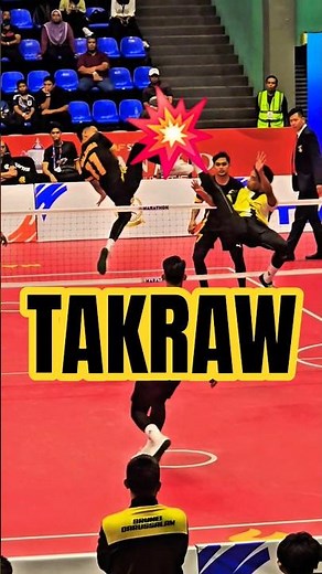 Sepak Takraw Insane Crazy Overhead Bicycle Kick Malaysia vs Brunei Trickshot Libas Juara