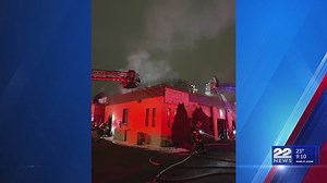 Crews put out fire at Springfield car dealership