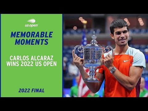 Carlos Alcaraz's Trophy Presentation | 2022 US Open