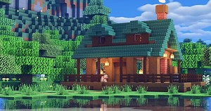 Cabin House Minecraft Map