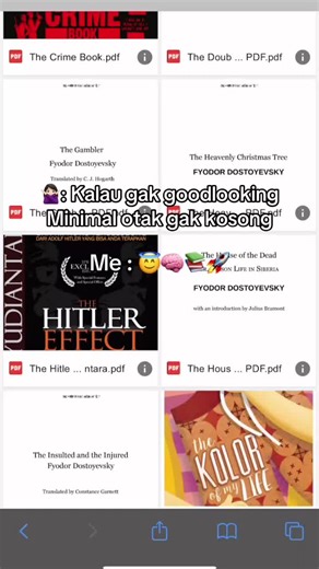 Mitos: minat membaca tumbuh alami. Faktanya, menurut UNESCO (2017), minat membaca harus dipupuk sejak dini lewat kebiasaan keluarga dan sekolah. Tanpa pembiasaan, minat baca tidak akan muncul. Membaca adalah kebiasaan yang harus ditanamkan sejak kecil. 4mb!L 4ks3s d B1o sepu4s ny4 #fyp #membaca #ebook #selfimprovement