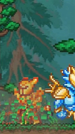 ВОИН - СИЛЬНЕЙШИЙ В ТЕРРАРИИ: #террария #terraria #мемы #анимация