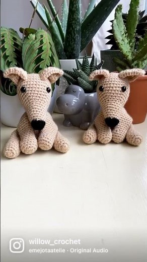Crochet Greyhounds