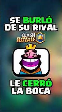 This player mocked Ryley and shut him up in Clash Royale #clashroyale #clash