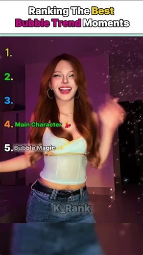 Ranking The Best Bubble Trend Moments 🫧 #shorts #bubbletrend #trending #dance