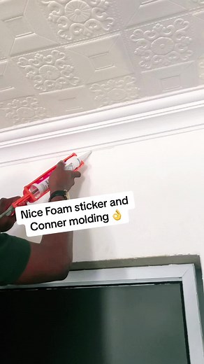 Interior Design Ideas: Nice Foam Sticker and Corner Molding