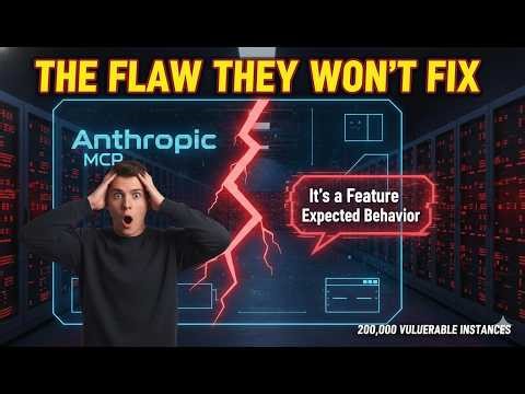 150 Million at Risk: The Anthropic MCP Critical Flaw they won't fix!