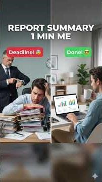 Ghanto ka kaam Minto me! 🤯 Summarize PDF & Make PPT in 1 Click with AI #shorts #ytshorts #viral