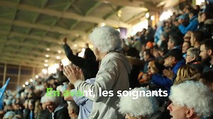 La chanson du dimanche. Pour cette première, elle est adressée à tous les soignants mais aussi à toutes les personnes qui travaillent pendant cette dure période. Sur l'air et sur les paroles (un peu changées!) d'une chanson crée par le BOC - Bayonnais d'Origine Certifiée il y a deux ans. Adaptation musicale : Patxi eta Konpania | Aviron Bayonnais Rugby