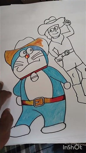 How to draw Doremon |easy Simple #doremon #drawing