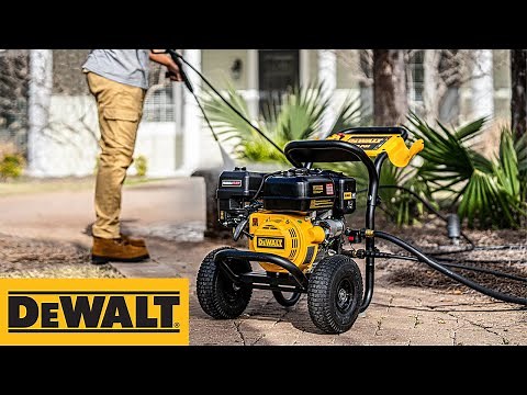 DEWALT PRESSUREADY® 3400 PSI at 2.5 GPM Gas-Powered Cold-Water Pressure Washer – Now Available
