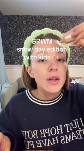 Snow Day GRWM Routine: Preparing with Kids
