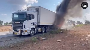 1.9K views · 61 reactions | Namibian fish truck burns in Zambia A...