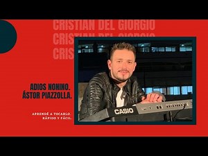 Adiós Nonino - Piano Tutorial Completo 🎹✨